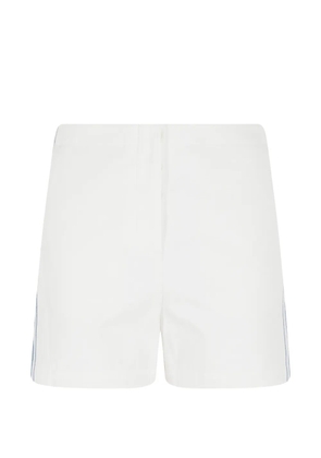 Low Classic striped shorts - White