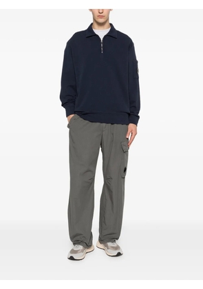 C.P. Company zip-fastening pocket sweatshirt - Blue