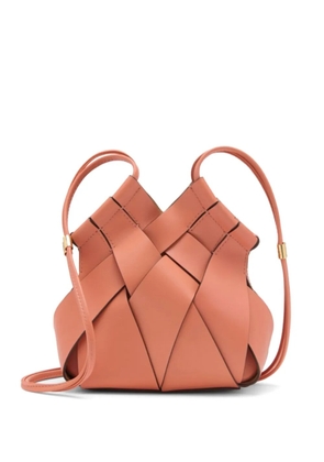 Ulla Johnson Charlotte woven leather cross body bags - Black