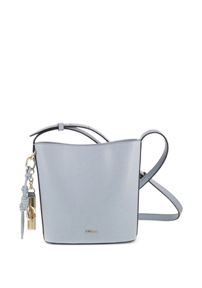 Furla Roxie charm-detail leather bucket bag - Blue