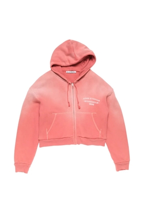 Acne Studios zip hoodie - Red