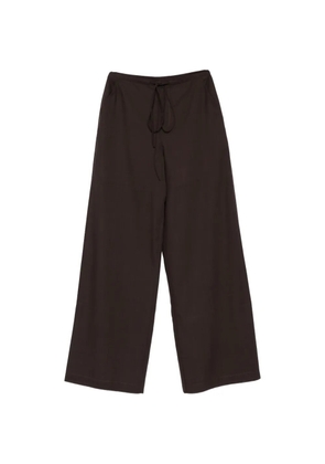VIKTORIA CHAN Sataya drawstring trousers - Brown