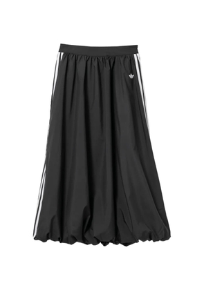 adidas striped midi skirt - Black