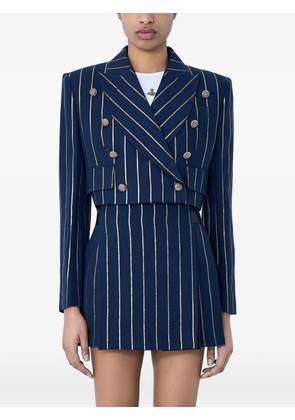 Vivienne Westwood striped blazer - Blue
