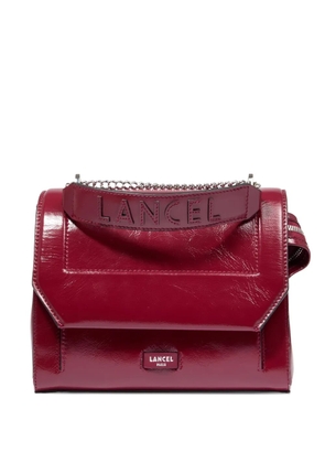 Lancel logo-detail leather tote bag - Red