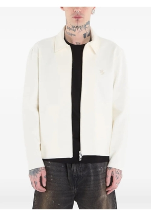 Filling Pieces Coach logo zip-up jacket - Neutrals
