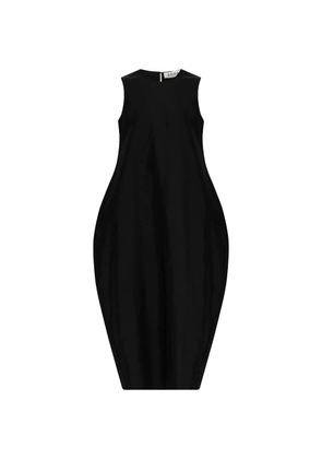 Róhe puffball sleeveless dress - Black