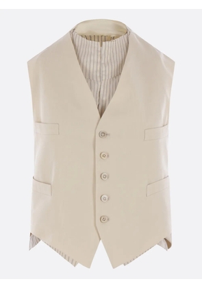 Maison Margiela panelled vest - Neutrals