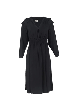 Ba&Sh Ulla ruffled midi dress - Black