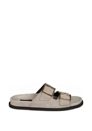 Moorer Duchamp-P5 buckle leather sandals - Neutrals