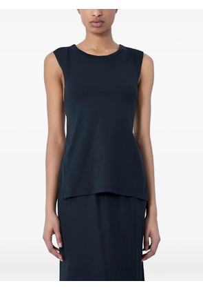 Rier sleeveless round-neck tank top - Black