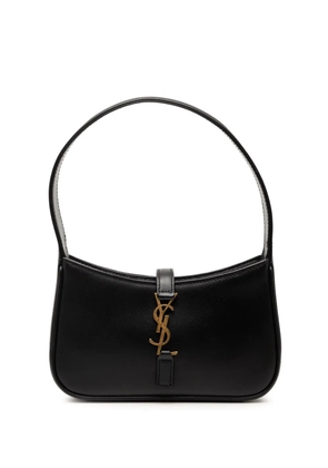 Saint Laurent Pre-Owned 2022 Mini Smooth Calfskin Le 5 a 7 shoulder bag - Black