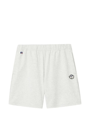 CHOCOOLATE x Russel bear-motif track shorts - Grey