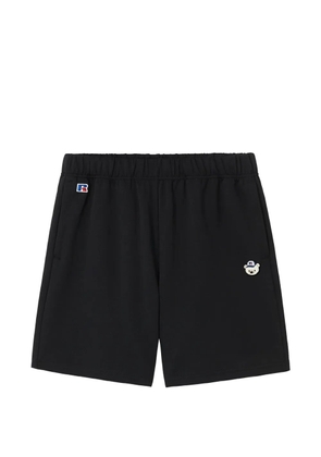 CHOCOOLATE x Russel elastic-waistband track shorts - Black