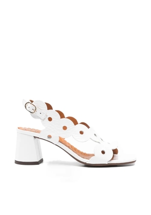 Chie Mihara cutout sandals - White