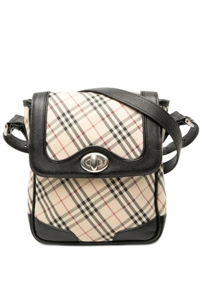 Burberry Pre-Owned 2000-2017 Nova Check Canvas crossbody bag - Black