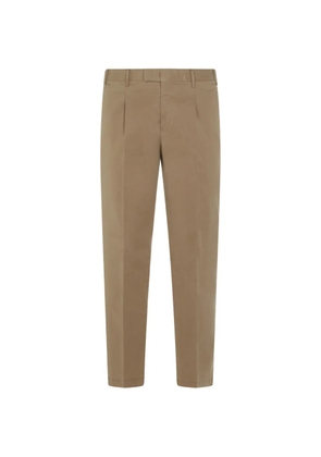 PT Torino belt-loops pleated trousers - Neutrals