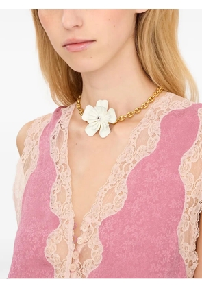 Chloé flower chain bracelet - Gold