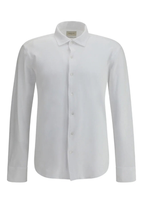 BROOKSFIELD long-sleeve cotton shirt - White