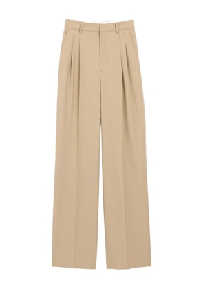 AMI Paris high-waisted pleated trousers - Neutrals
