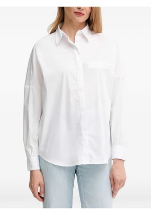 Benetton chest-pocket shirt - White
