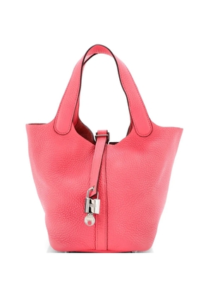 Hermès Pre-Owned Picotin Lock Bag Clemence PM bucket bag - Pink
