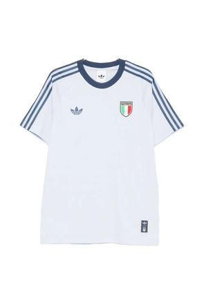 adidas x Italia stripe-detail T-shirt - Blue