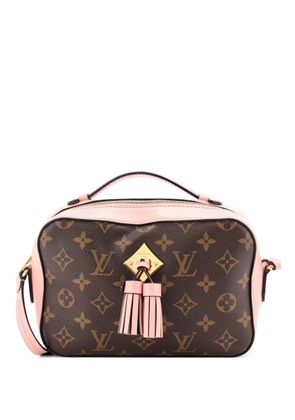 Louis Vuitton Pre-Owned Saintonge Handbag Monogram Canvas with Leather crossbody bag - Pink