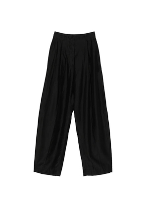 THELATEST wide-leg pleated trousers - Black