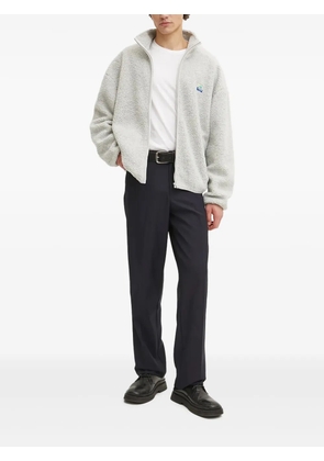 American Vintage fleece zip-up sweater - Grey