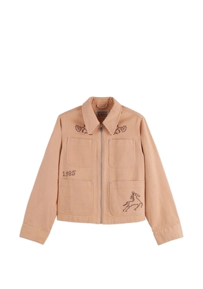 Scotch & Soda embroidered jacket - Pink