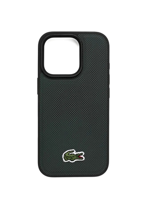 Lacoste logo-plaque iPhone 16 Pro case - Green
