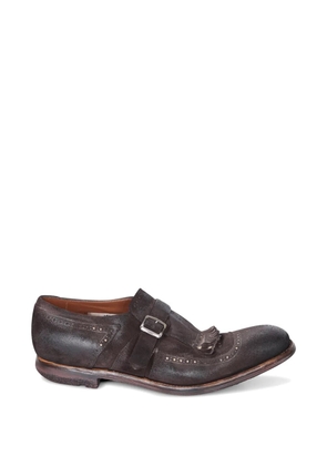 Church's Shanghai fringed buckle loafers - Brown