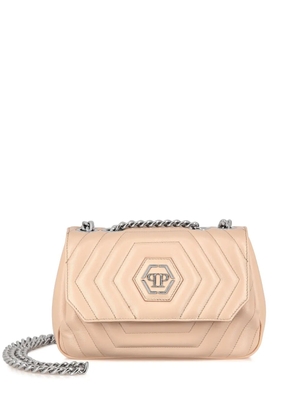 Philipp Plein Hexagon shoulder bag - Neutrals