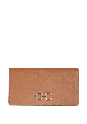 Ferragamo Gancini leather wallet - Neutrals