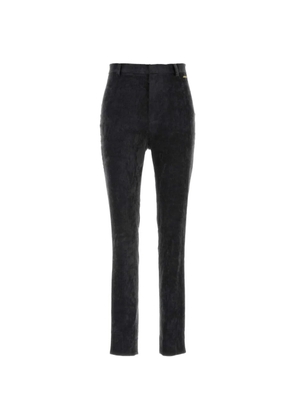 Gucci stretch velvet trousers - Grey