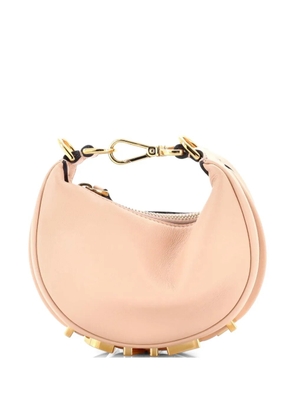 Fendi Pre-Owned Fendigraphy Bag Leather Nano hobo bag - Pink