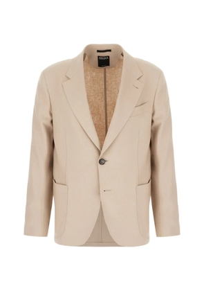 Zegna single-breasted blazer - Neutrals