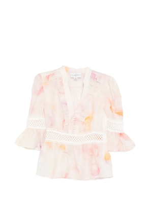 We Are Kindred peplum-hem blouse - Neutrals