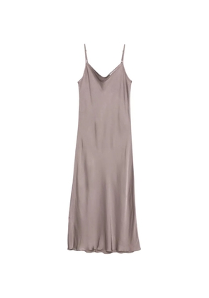 Daniele Fiesoli V-neck midi dress - Purple