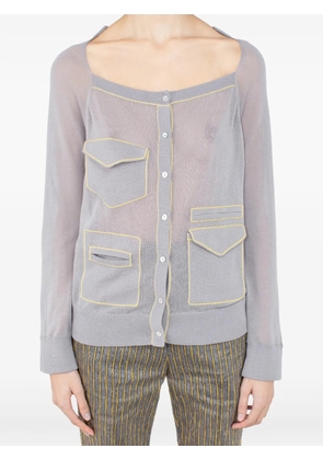 Kiko Kostadinov Kreiner cardigan - Grey