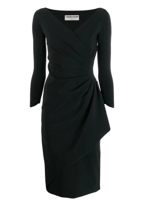 CHIARA BONI La Petite Robe ruched midi dress - Black