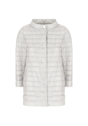Herno Rossella A-line quilted jacket - Grey