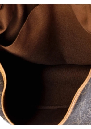 Louis Vuitton Pre-Owned Saumur Handbag Monogram Canvas 35 crossbody bag - Brown