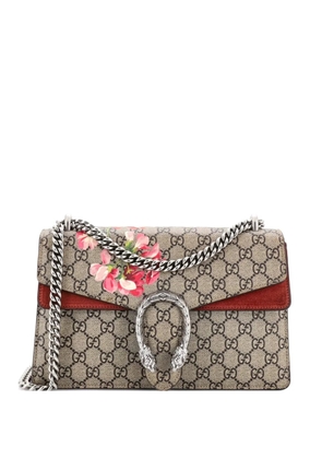 Gucci Pre-Owned Dionysus Bag Blooms Print GG Coated Canvas Small shoulder bag - Brown