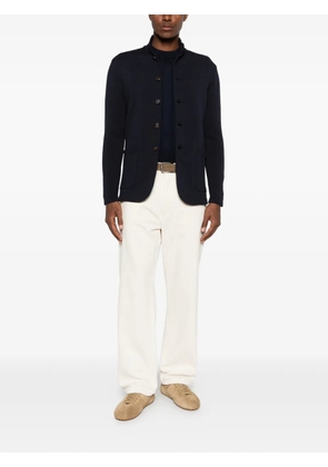 Eleventy patch-pocket cardigan - Blue