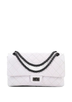 CHANEL Pre-Owned Reissue 2.55 Flap Bag Quilted Aged Calfskin 226 shoulder bag - White