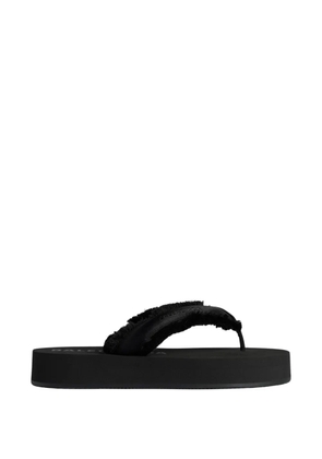 Balenciaga Jet Lag thong-strap sandals - Black