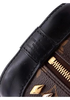 Louis Vuitton Pre-Owned Metal Stones Alma Handbag Studded Monogram Canvas BB satchel - Brown