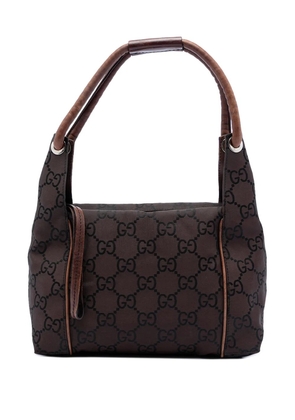 Gucci Pre-Owned 2000-2015 GG Nylon Handbag hobo bag - Brown